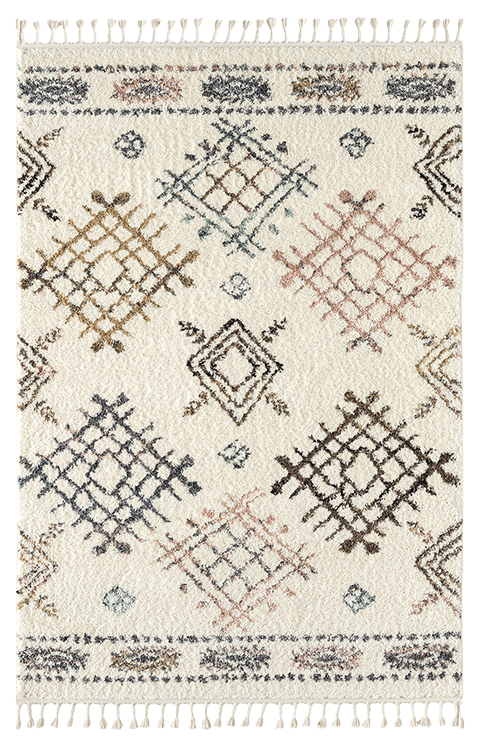 Delya - Tapis D'Intérieur - Polypropylène - Creme