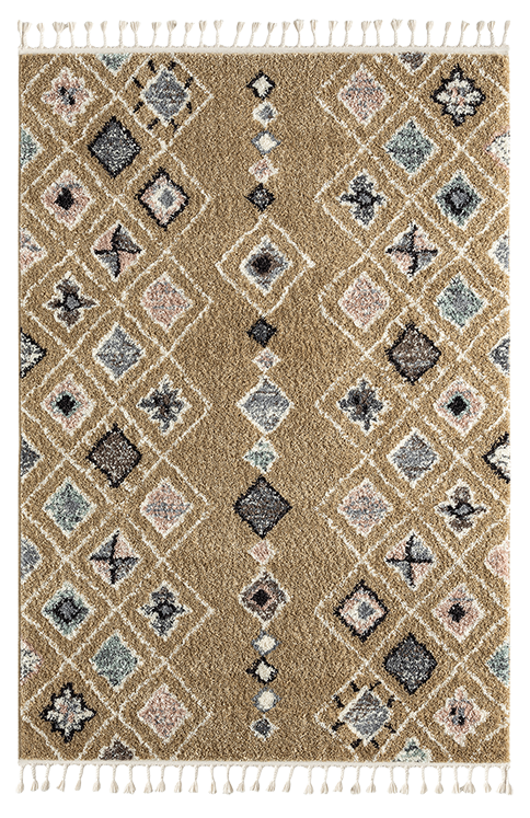 Delya - Tapis D'Intérieur - Polypropylène - Jaune