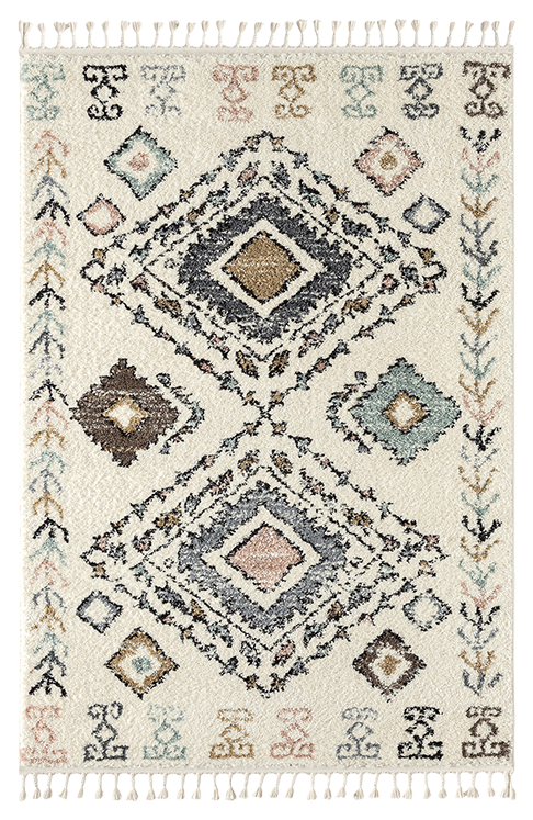 Delya - Tapis D'Intérieur - Polypropylène - Creme