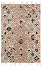 Delya - Tapis D'Intérieur - Polypropylène - Rose