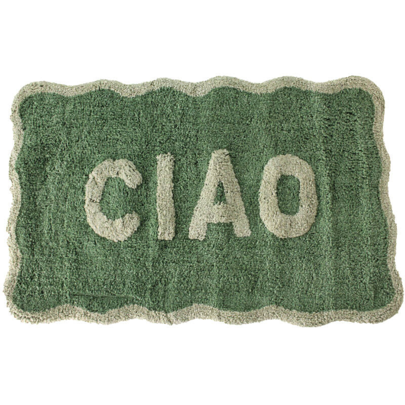 Tapis De Bain "Ciao" Vert