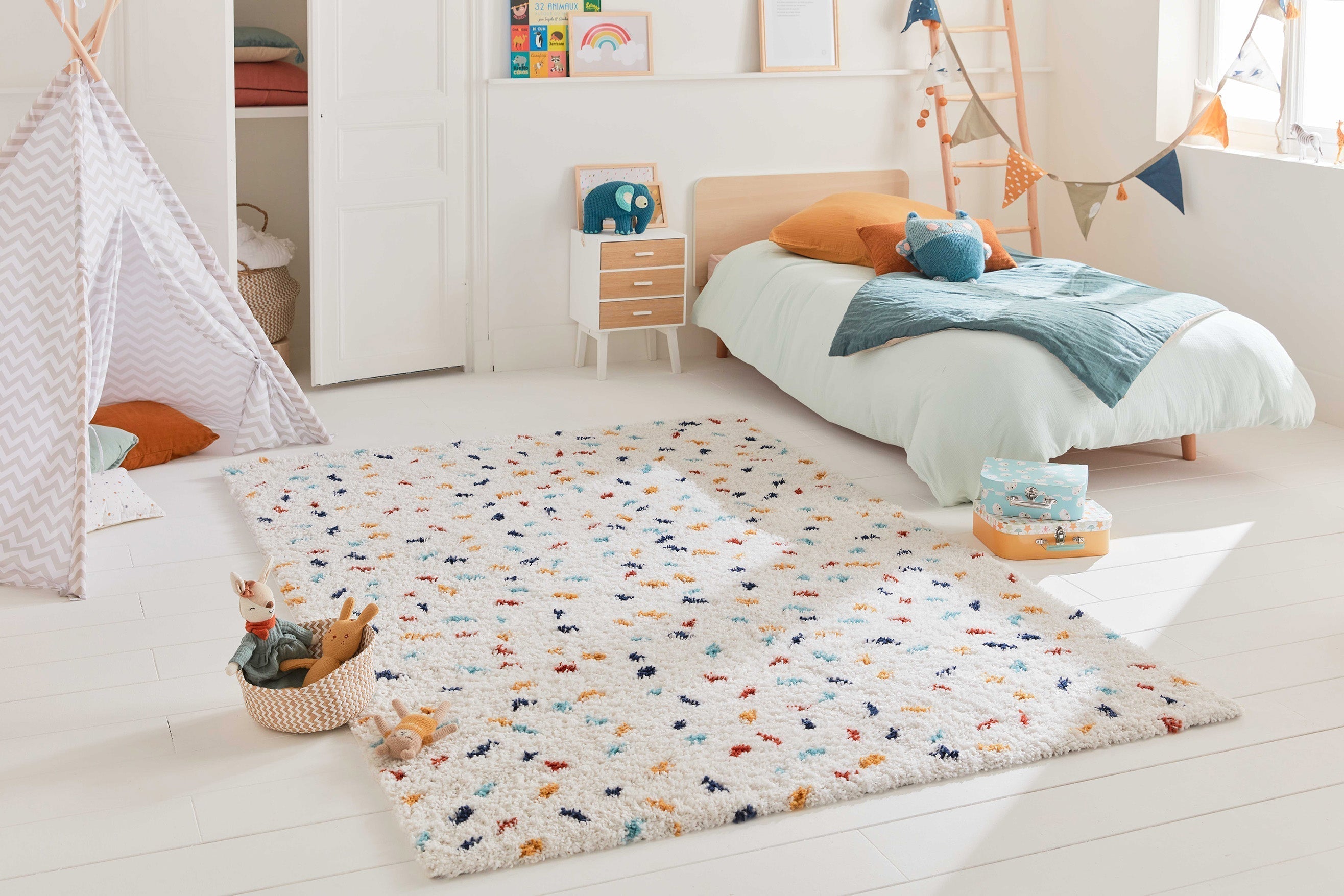 Tipi - Tapis D'Intérieur - Polypropylène - Multicolore
