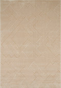 Alfombra interior pelo gofrado beige de Nazar rugs