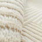 Alfombra interior pelo gofrado crema Nazar rugs