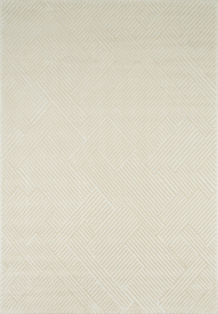 Alfombra interior pelo gofrado crema Nazar rugs