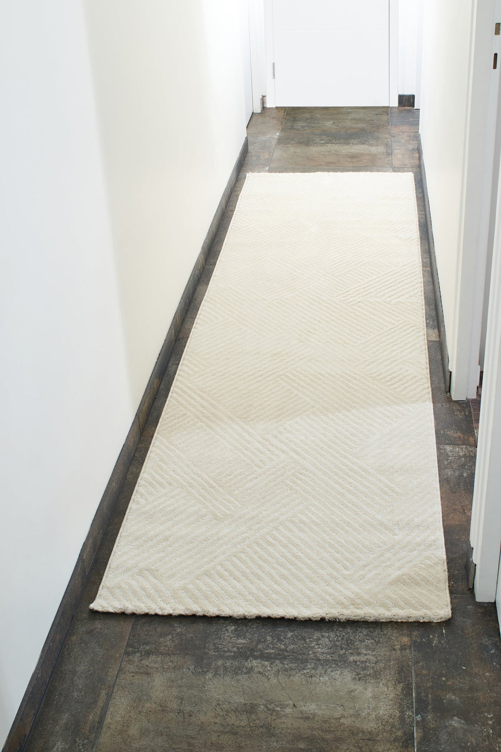 Alfombra interior pelo gofrado crema Nazar rugs
