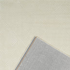 Alfombra interior pelo gofrado crema Nazar rugs