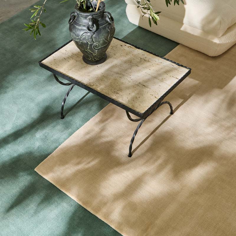 Tapis 100% Laine Nouvelle-Zélande - Beige Sable
