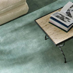 100% New Zealand Wool Rug - Pale Blue