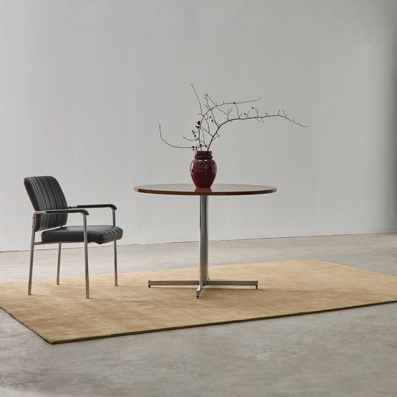 Tapis 100% Laine Nouvelle-Zélande - Châtaigne