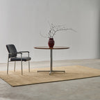 Tapis 100% Laine Nouvelle-Zélande - Châtaigne