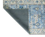 Blue washable rug Nazar rugs