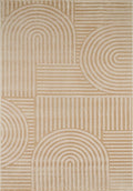 Alfombra Nazar rugs con motivos en relieve beige
