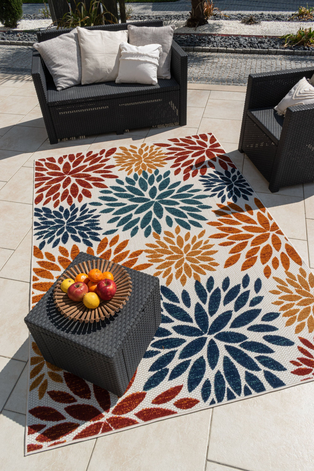 Nazar rugs floral pattern rug
