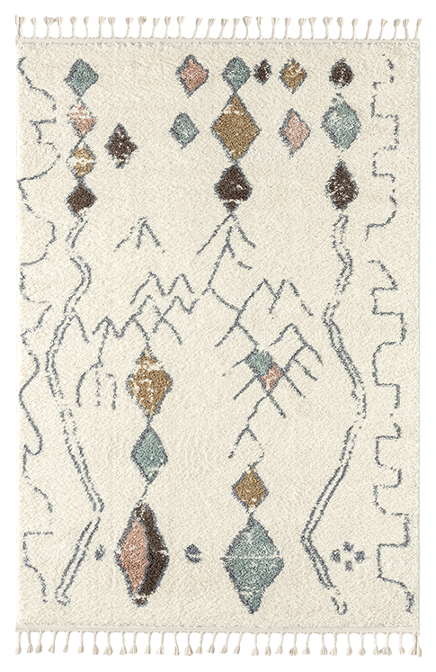 Delya - Tapis D'Intérieur - Polypropylène - Creme