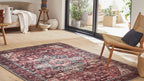 Tapis vintage rouge Nazar rugs