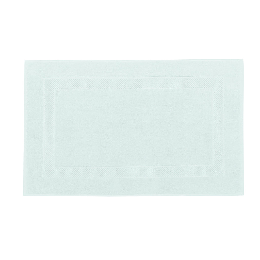 Plain Terry - Bath Mat - Pastel Blue