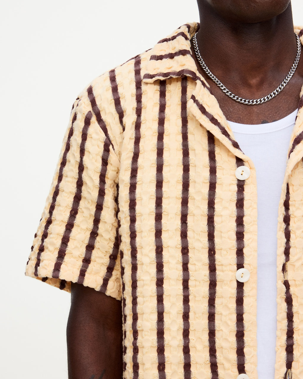 Tartufo Cuba Waffle Shirt Multi