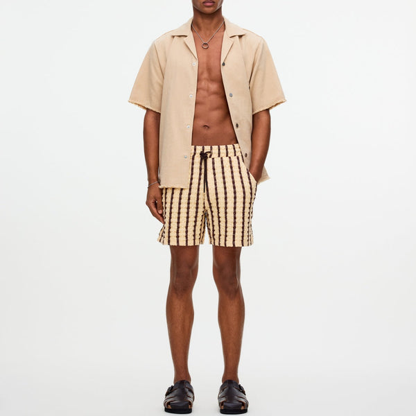 Short Tartufo Porto Waffle - Multicolore