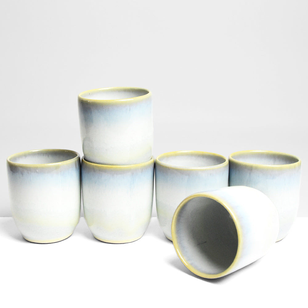 Tazas medianas | Blanco Glaciar