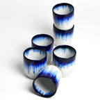 Set Of 4 Medium Cups - Royal Blue