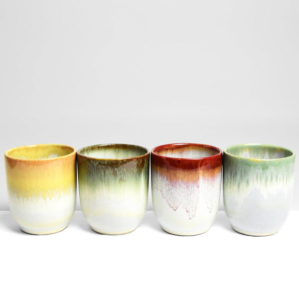 Tasses Moyennes - Mix Verde