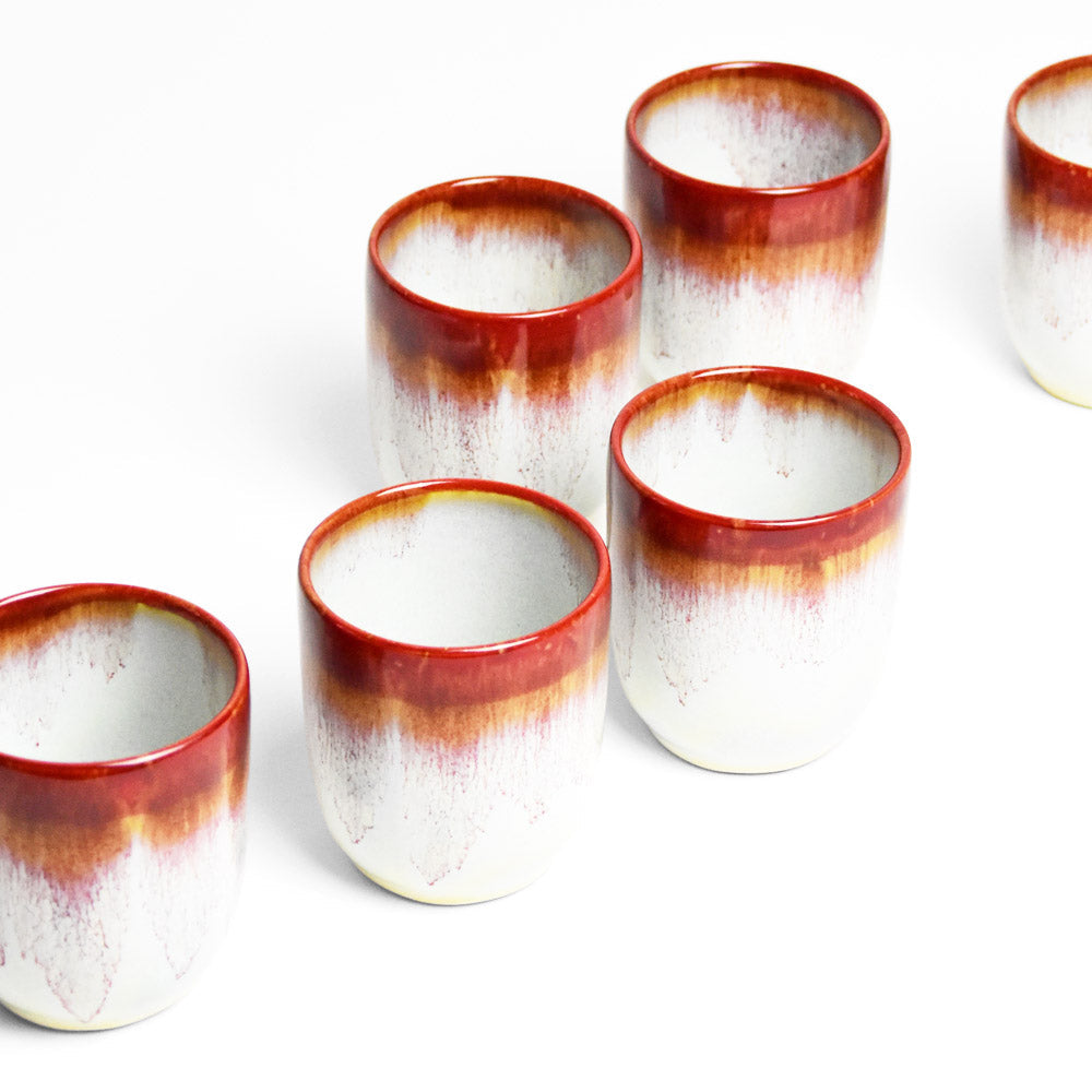 Medium Mugs | Bright Red