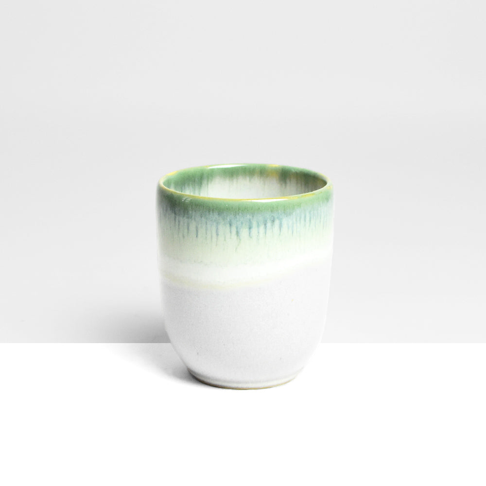 Juego de 4 tazas medianas - Verde brillante