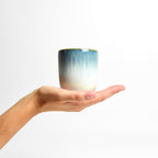Set Of 4 Medium Cups - Sea Green