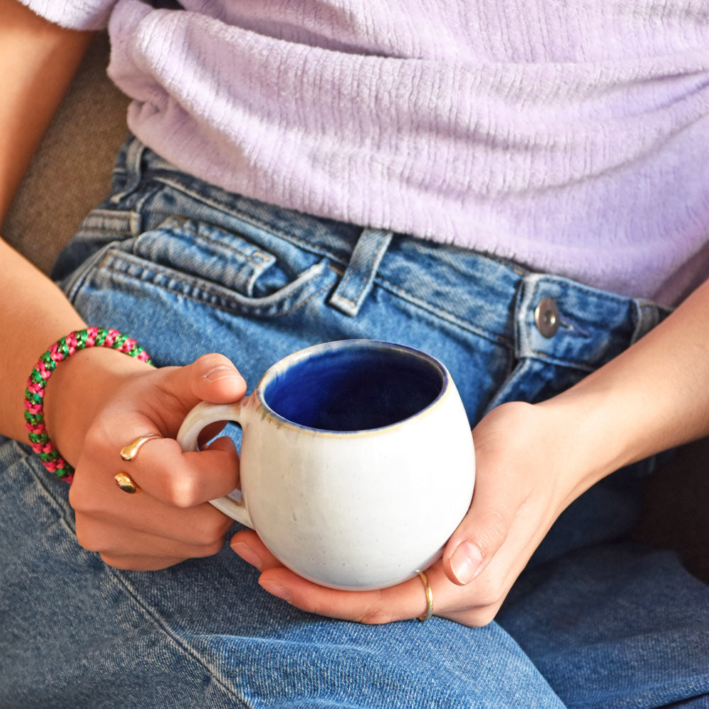 Mug Moyen - Bleu Odyssée