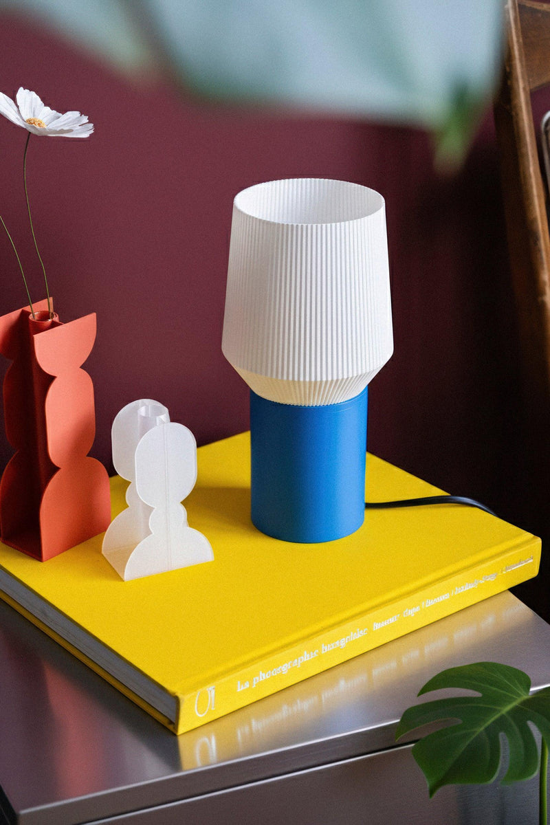 Tea Time Lamp - Cobalt