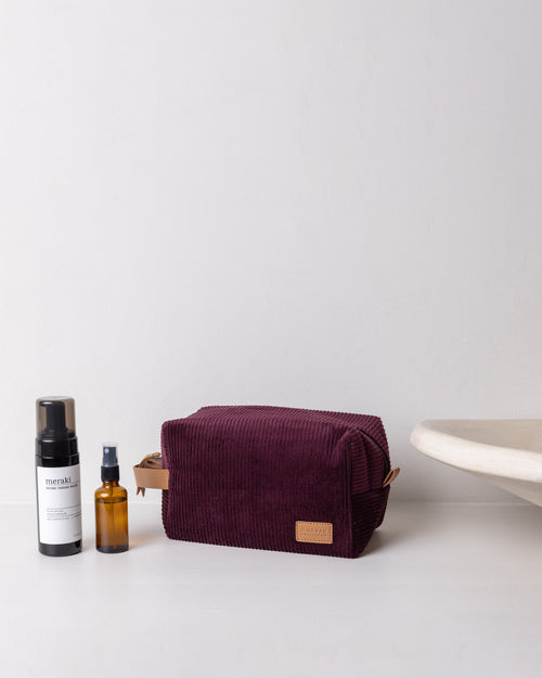 Trousse De Toilette Ted Travel Case Large - Bordeaux