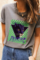 T-Shirt Light Grey Personnalisable Panther