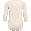 Minimalisma - Tesje Wool And Silk Bodysuit Natural