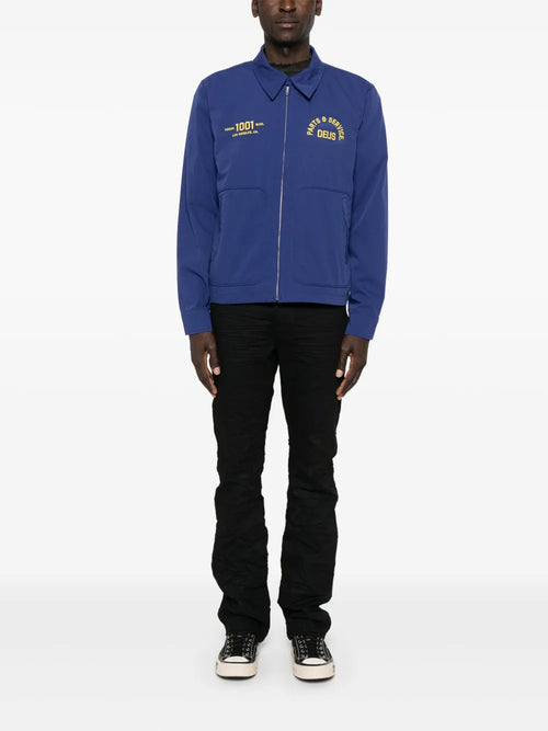 Chaqueta Teller Drizzler - Azul Mecánico