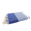 Fouta XXL Arthur Ocean Blue - 200 x 300 cm | Large Beach Towel | Sofa Throw