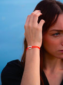 Bracelet Tenaille - Orange Fluo