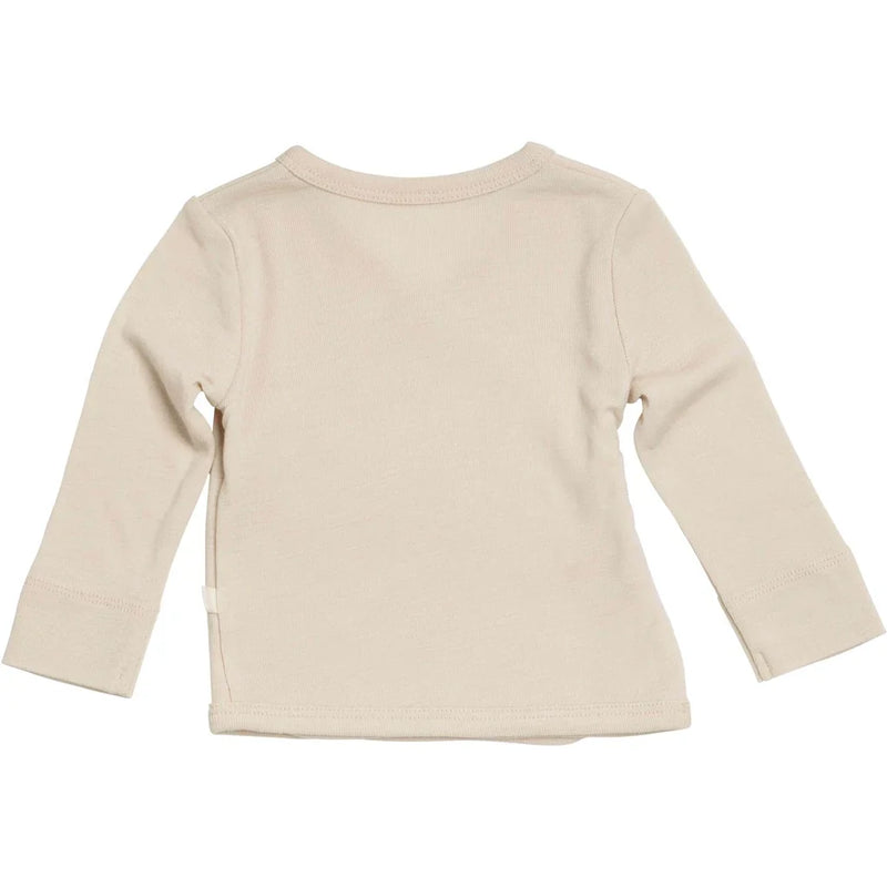 Minimalisma - Cache-Coeur Terna Laine Et Soie Natural