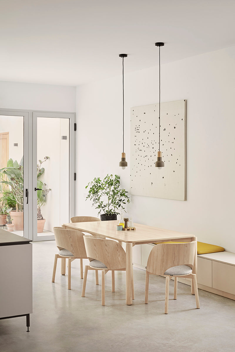 Dam - Chaises (Pack 2) - Chêne