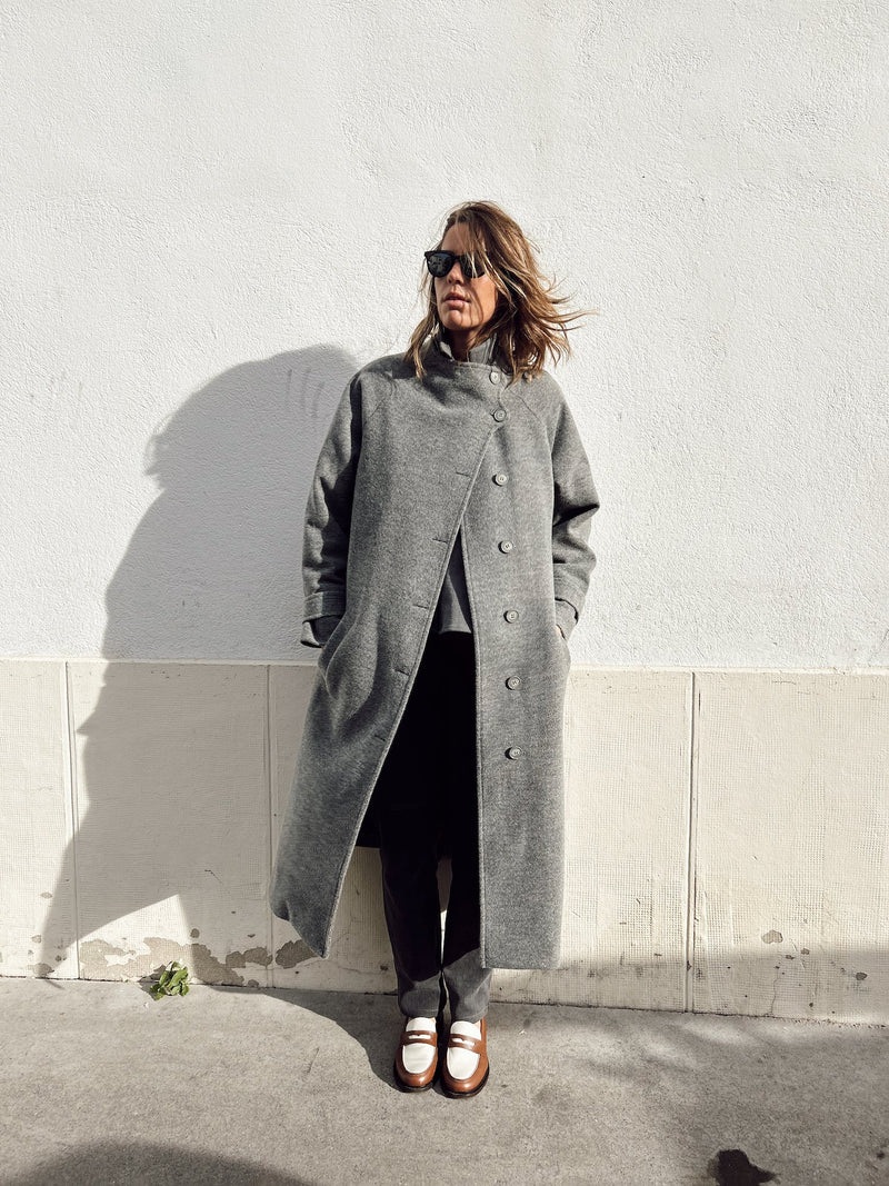 Le Manteau Oscar- Grey