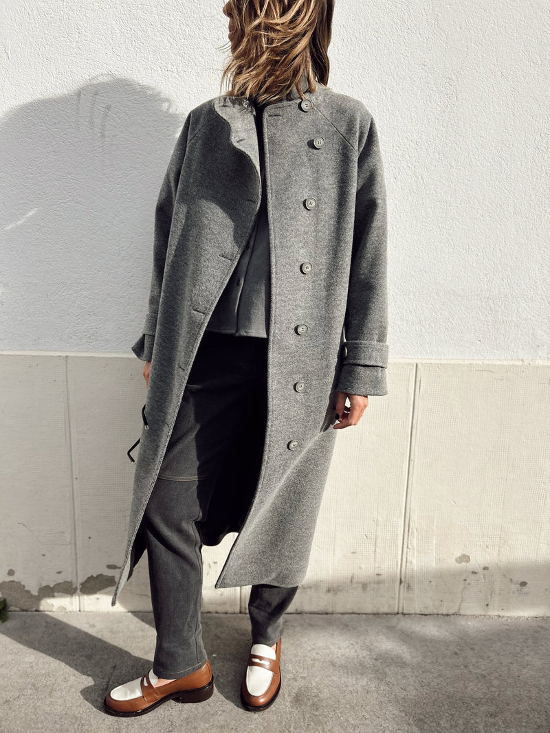 Le Manteau Oscar- Grey