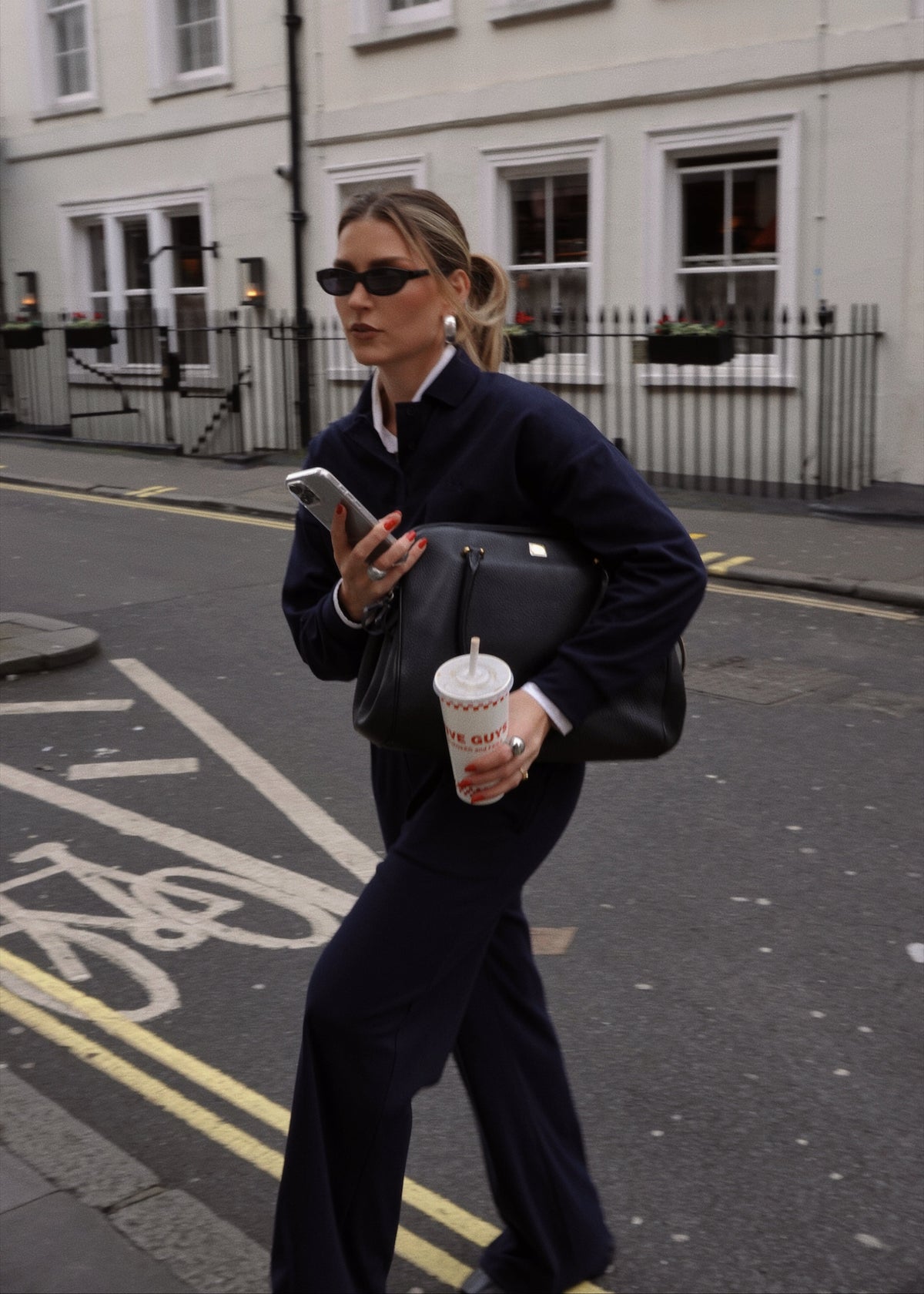Pantalon De Jogging Legacy Straight - Navy