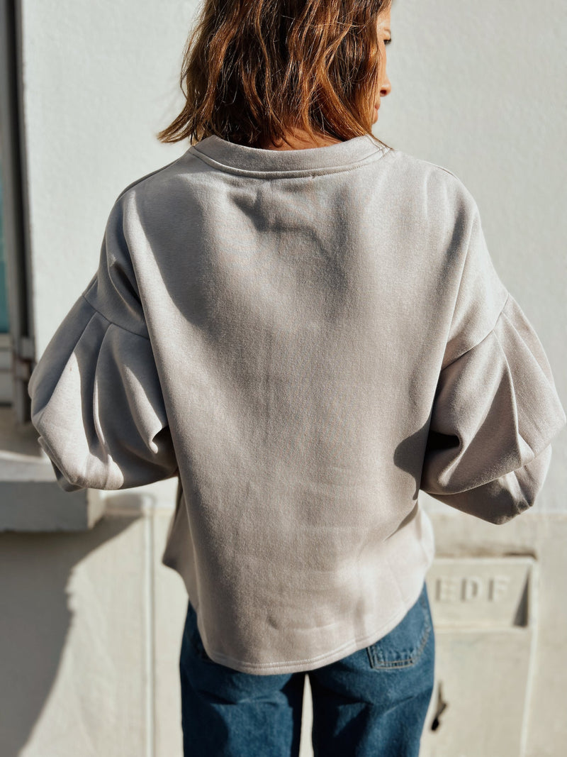 Bondy sweatshirt - Greige