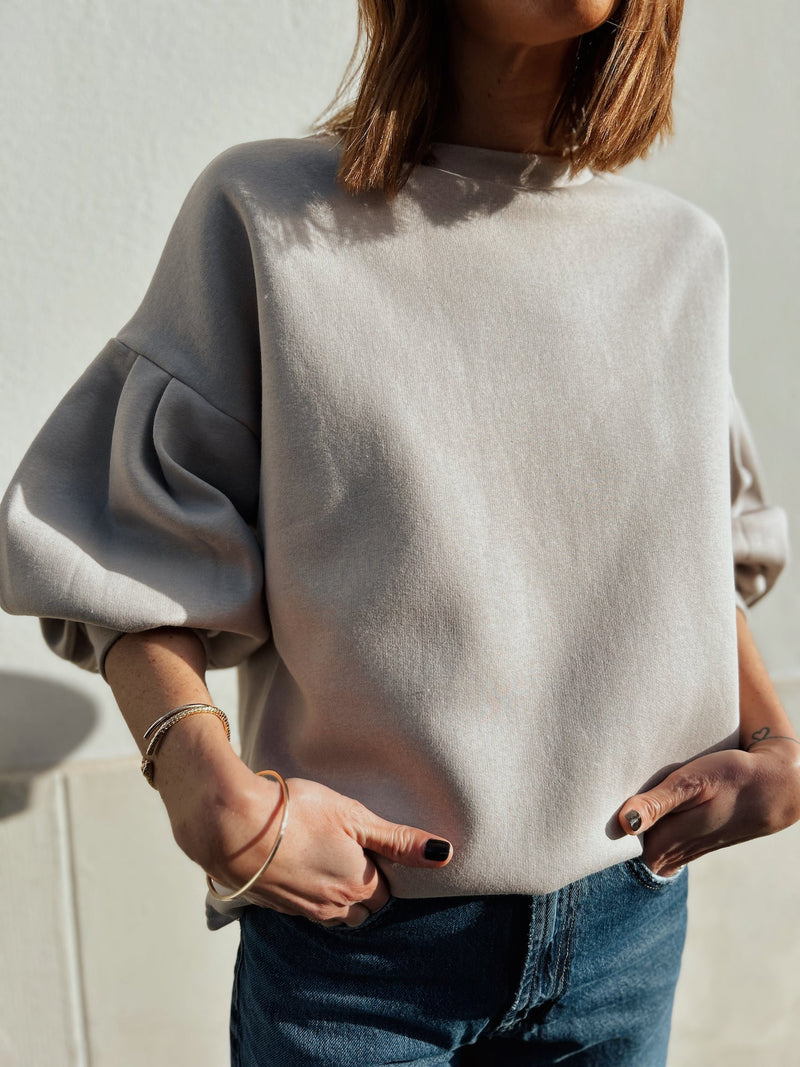 Bondy sweatshirt - Greige