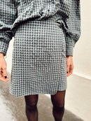 Poppie Skirt - Blue Gingham