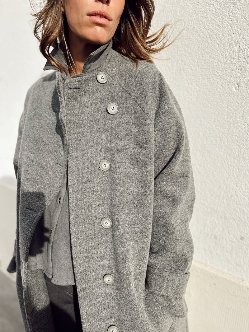 Le Manteau Oscar- Grey