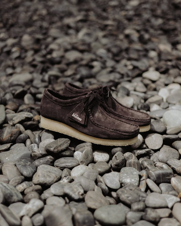 Wallabee - Brown Slate Suede - Femme