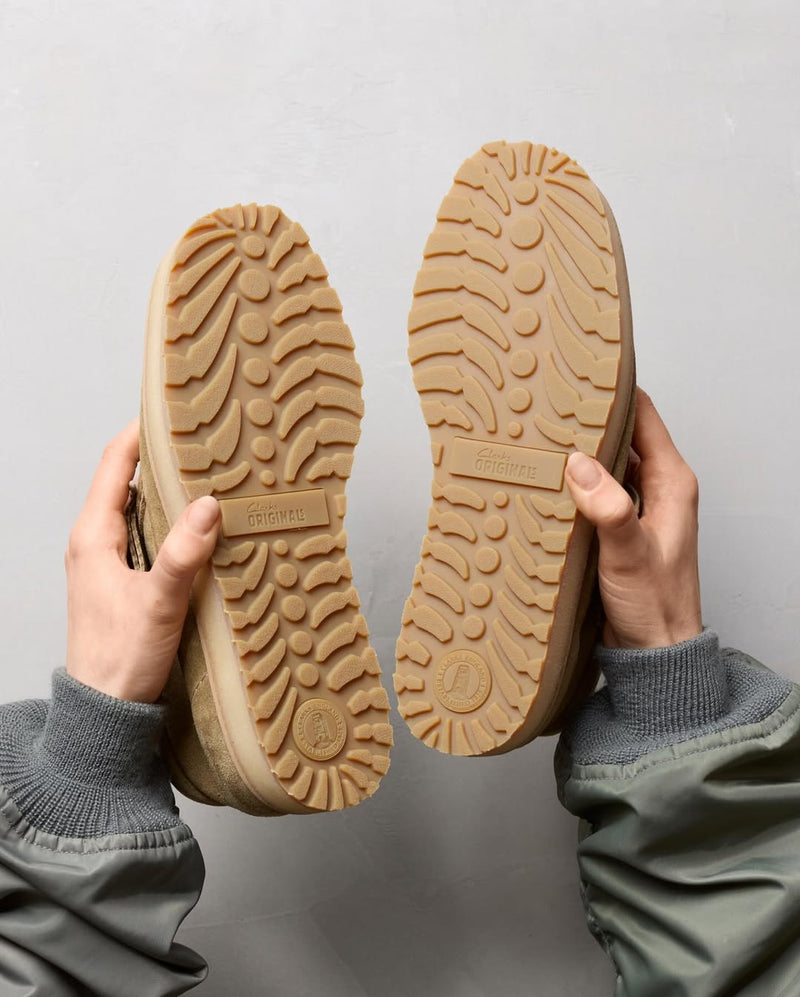 Wallabee Scout - Ante color arena oscuro - Mujer