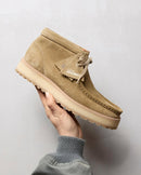 Wallabee Scout - Ante color arena oscuro - Mujer