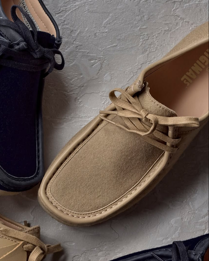 Wallabee - Camel Wool - Hombre